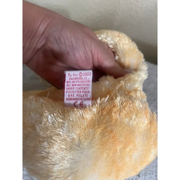 Ty Beanie Buddy Empress Golden Tabby Cat - Picture 7 of 8